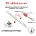 Clearance Upgraded Adjustable Universal Socket Wrench For 3/8 Drive
