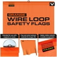 thumbnail image 4 of VULCAN Oversize Load Banners, Flags and Magnets Kit, 2 Stretch Cord Oversize Load Banners, 4 Magnets, 4 Red Flags, 4 Orange Flags, and Bag, 4 of 7