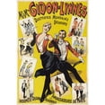 thumbnail image 2 of Alfred Choubrac 18x24 Gold Ornate Framed and Double Matted Museum Art Print Titled - Mr. and Mrs. Gidon-Lynnes Duettistes Mondains Decadents (1880-1900), 2 of 4