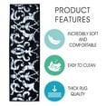 thumbnail image 3 of Floral Collection Contemporary, Cozy, Vibrant and Soft Stair Tread Mats & Rugs, 9'' x 28'', 3 of 6