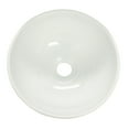 thumbnail image 5 of Renovator's Supply Countertop Vessel Bathroom Sink, White, 5 of 7