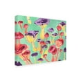 thumbnail image 4 of Trademark Fine Art Ania Zwara  Magic Mushrooms Canvas Wall Art, 4 of 4