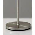 thumbnail image 3 of Adesso Hayworth Floor Lamp, Brushed Steel, 3 of 5