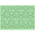 thumbnail image 1 of Ahgly Company Indoor Rectangle Patterned Mint Green Area Rugs, 3' x 5', 1 of 6