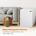 thumbnail image 5 of MAGIC CHEF 2.6 cu. ft. Mini Fridge in White, HMAR265WE, 5 of 16