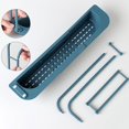 thumbnail image 4 of Drainer Sink Tray Expandable Dish Drying Rack Adjustable Sink Drain Basket with Hanging Rod Large Capacity Sink Rack Holder Kitchen Organiser Accessories for Home Kitchen, 4 of 7