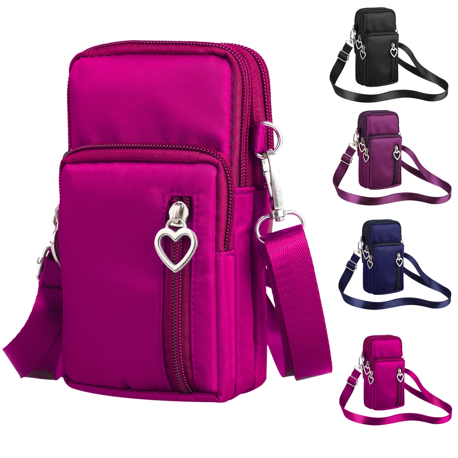 Mini Cross-Body Cell Phone Holder Bag Shoulder Strap Wallet Pouch Bag New US 