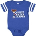 thumbnail image 3 of Inktastic Future Cheerleader White Girls Baby Bodysuit, 3 of 5