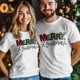 thumbnail image 4 of Camisetas para hombre, Feliz Navidad, hojas de acebo, manga corta, informales, camisetas gráficas para adolescentes, niños y hombres., 4 of 8