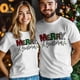 thumbnail image 4 of Camisetas informales de manga corta con hojas de acebo y feliz Navidad para hombre. Camisetas gráficas., 4 of 8