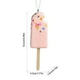 thumbnail image 2 of Sweet Ice Cream Drop Christmas Ball Ornament Indoor/Outdoor Christmas Tree Decoration Fall Wedding Birthday Halloween Thanksgiving Christmas Holiday Decor, 2 of 6