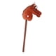 thumbnail image 1 of Juguete Palo Caballo Peluche 70cm Altura Expresión Linda 2 Efectos Sonido Relincho Realistas Caballo De Palo Relleno Al Aire Libre Felpa Suave Realista Para Niños, 1 of 7