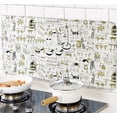 thumbnail image 4 of Compañero de cocina: protector contra salpicaduras, aislamiento térmico, diseño plegable, decoración de cocina de tamaño universal, superficie antiadherente para una fácil limpieza y protege las, 4 of 5