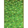 thumbnail image 1 of Ahgly Company Indoor Rectangle Southwestern Green Country Area Rugs, 2' x 4', 1 of 1