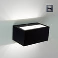 thumbnail image 1 of Lampara Muro Led Exterior Negro 9w Luz Blanca Neutra Hled-37 Tecnolite, 1 of 5