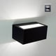 thumbnail image 1 of Lampara Muro Led Exterior Negro 9w Luz Blanca Neutra Hled-37 Tecnolite, 1 of 5