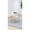 White, variant on Elegant White & Brass Night Table For Bedroom - 40lbs Top Load Capacity, Stylish Rectangular Accent Cabinet 45lb Package Weight, Space Saving