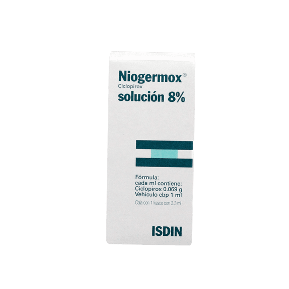 NIOGERMOX ISDIN SOL AL 8% C/3.3 ML