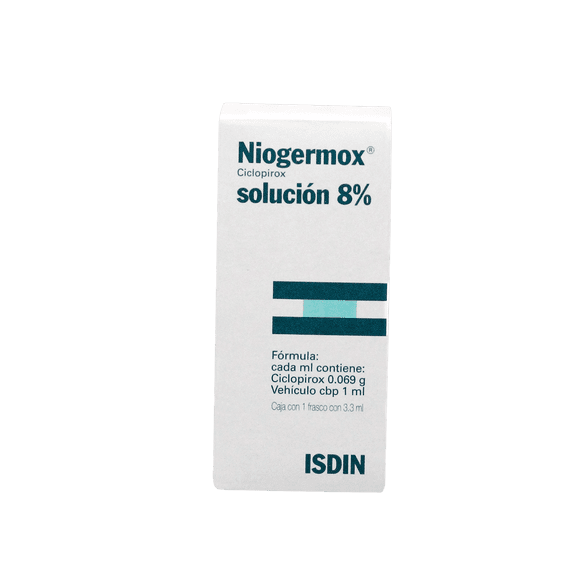 NIOGERMOX ISDIN SOL AL 8% C/3.3 ML