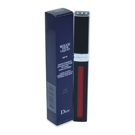 - Christian Dior Rouge Dior Liquid Lip Stain - # 999 Matte 0.2 oz Lip Gloss