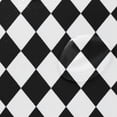 thumbnail image 4 of Yayeee Shower Curtain with Hooks 72"x72" Waterproof Fabric Bathroom Hanging Decor, Black and White Geometric, 4 of 5