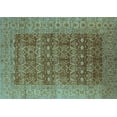 thumbnail image 1 of Ahgly Company Indoor Rectangle Oriental Light Blue Industrial Area Rugs, 6' x 9', 1 of 4