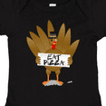 thumbnail image 4 of Inktastic Turkey holding a sign says Eat Pizza Boys or Girls Baby Bodysuit, 4 of 5