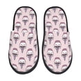 thumbnail image 2 of KLL Cute Cupcake Slippers for Women Men House Slip on Indoor Outdoor Bedroom Furry Fleece Lined Ladies Comfy Anti-Skid Rubber Hard Sole-Large, 2 of 8