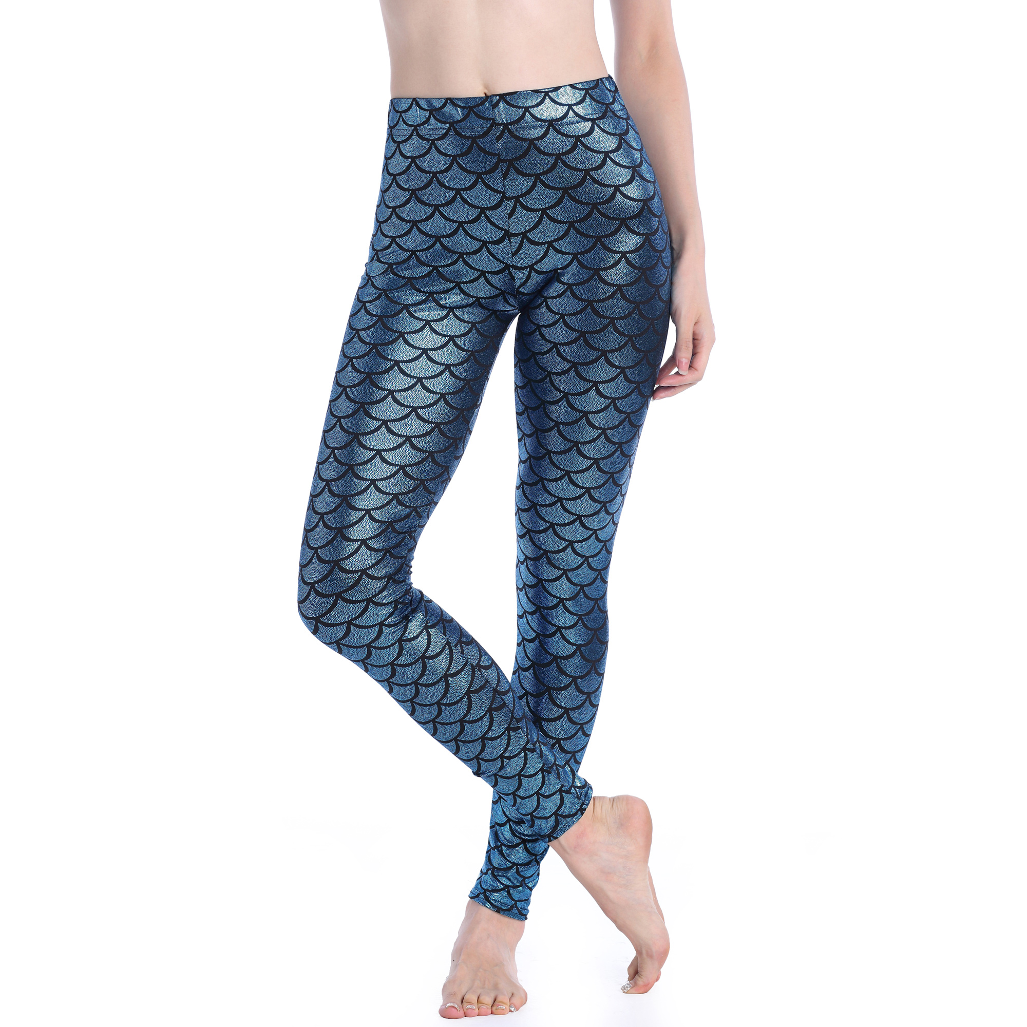 LELINTA Women Leggings Seamless Blue 