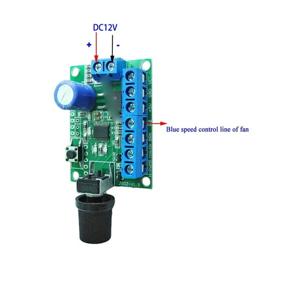 3700rpm 96W 8A DC12V Japan Brushless PWM High Power Brushless Automobile Centrifugal Fan Air Blower ,Easy to Operate