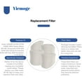 thumbnail image 3 of Replacement for Vicks/Honeywell Humidifier WF2, Wick Humidifier Filters Compatible with Kaz Vicks WF2 Vicks V3100 V3500N V3500 V3700 V3800 V3900 Honeywell HCM-350 HCM-630 HCM-300T (4 Packs), 3 of 5