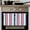 Red Blue, variant on Geometric Stripe Kitchen Towels Set of 4, Water Absorbent Dish Towel, Ombre Farmhouse Blue Vertical Striped Decorative Hand Towels - Quick Drying Cloth for Cooking Baking, 18x28 Inch