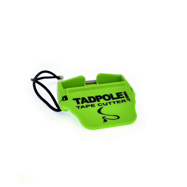 Tadpole 1-1/2 in. W X 2 inch L Tape Cutter Green