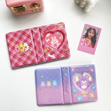 3 Inch Mini Photo Album Kpop Photocard Holder Book Kpop Photocard