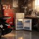 thumbnail image 2 of Frigobar Refrigerador 80 Litros con Congelador, Gris, Mini Bar Compacto, Silencioso y Ahorrador Ideal para Oficina, Recamara y Hotel, 2 of 8