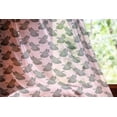 thumbnail image 2 of Swan Tulle Curtains with Rod Pocket, Vintage Pin up Pattern with Black Swan Cartoon for Girls, Sheer Drape for Wedding Party 2 Panels, 7 Sizes, Pale Pink Black, by Ambesonne, 2 of 3