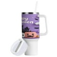 thumbnail image 2 of 40 Oz Car Handle Water Bottle Water Cup Water Bottle Water Jug Coffee Cup Travel Water Bottle Halloween Cartoon Elements, 2 of 8