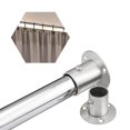 thumbnail image 2 of tssuouriy Support de Tringle de Garde-Robe Support de Bride de Rideau de Douche pour Balcon Maison 32mm, 2 of 6