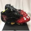 NEW Under Armour Team Fierce MC Football Cleats Texas Tech Black/Red Sz 13 M