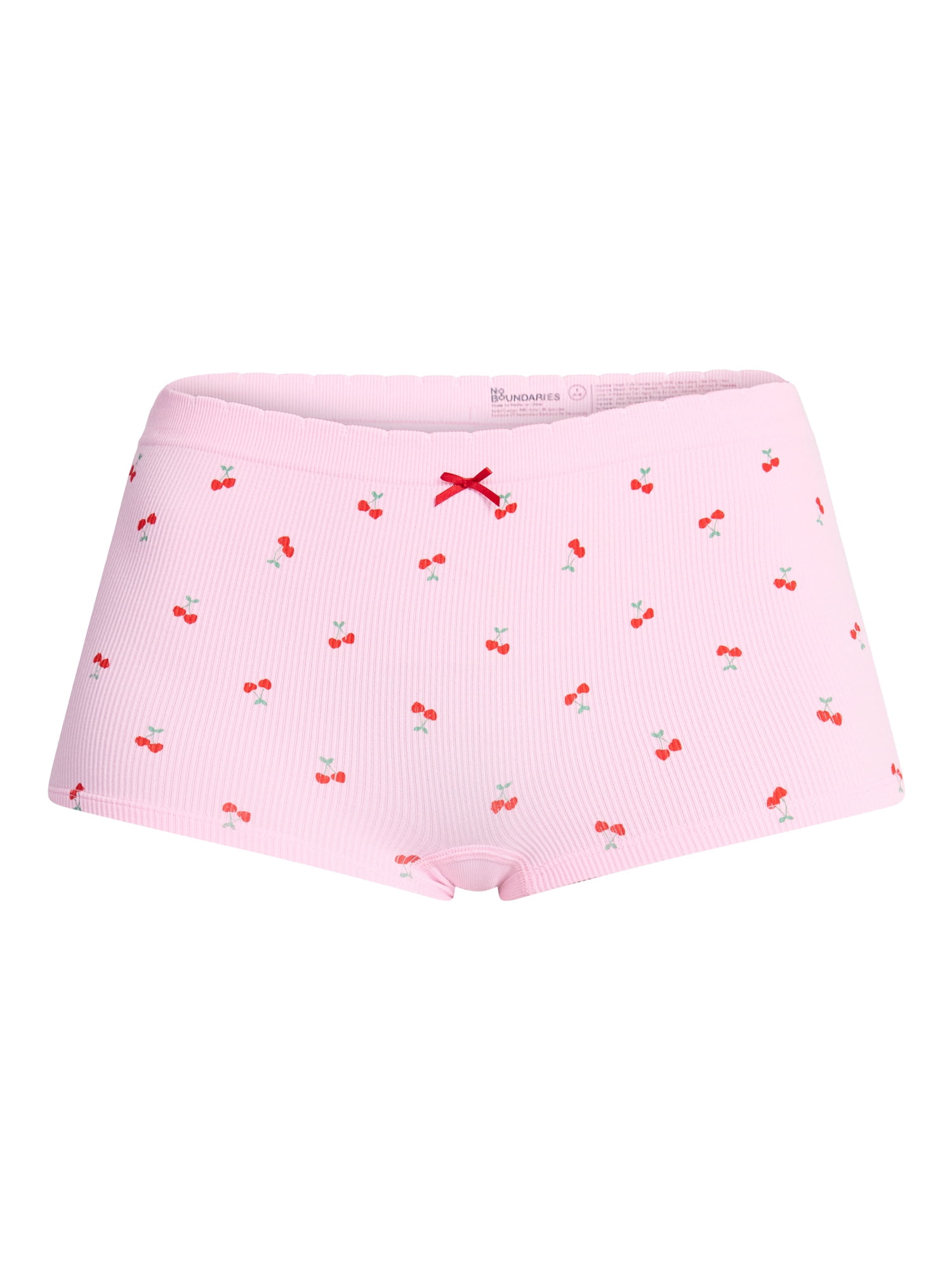 No Boundaries Seamless Boyshort Panties, 3-Pack, Women's XS-XXXL
