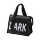 thumbnail image 5 of Bolsa de almuerzo impermeable Monstrate de tela Oxford aislado contenedor de almacenamiento de frutas bolso de mano al aire Negro 2Conjunto, 5 of 6