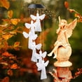 thumbnail image 4 of Decoración para exteriores, móviles decorativos, campanas de viento solares con forma de ángel, jardinería al aire libre, regalos para mamá, regalos de cumpleaños únicos para mujeres que lo tienen tod, 4 of 5