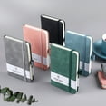 thumbnail image 3 of Stylish Diary Notebook with Elastic Strap Record Notepad for Home Office, 3 of 8