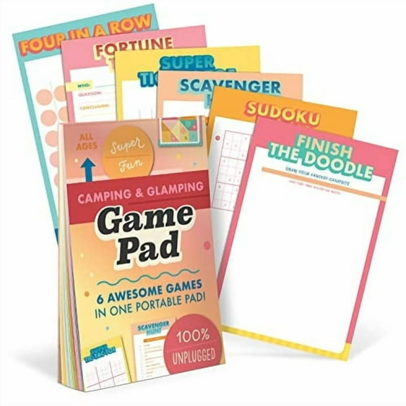 Knock Knock Camping & Glamping Game Pad
