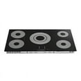 thumbnail image 3 of 30 in. Electric Ceramic Glass Cooktop with 4 Burners in Black Porcelain, 3 of 15