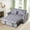 Light Grey, variant on Gewnee 52.75" Convertible Sleeper Sofa Bed Adjustable Backrest with Pillows for Living Room Apartment.Light Grey