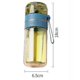thumbnail image 2 of Fgao Double Wall Glass Tea Infuser Bottle Tea Tumbler With Infuser Portable, 2 of 3