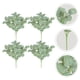 thumbnail image 5 of 4 piezas hojas artificiales decoración de hojas de simulación decoración de plantas verdes artificiales, 5 of 5