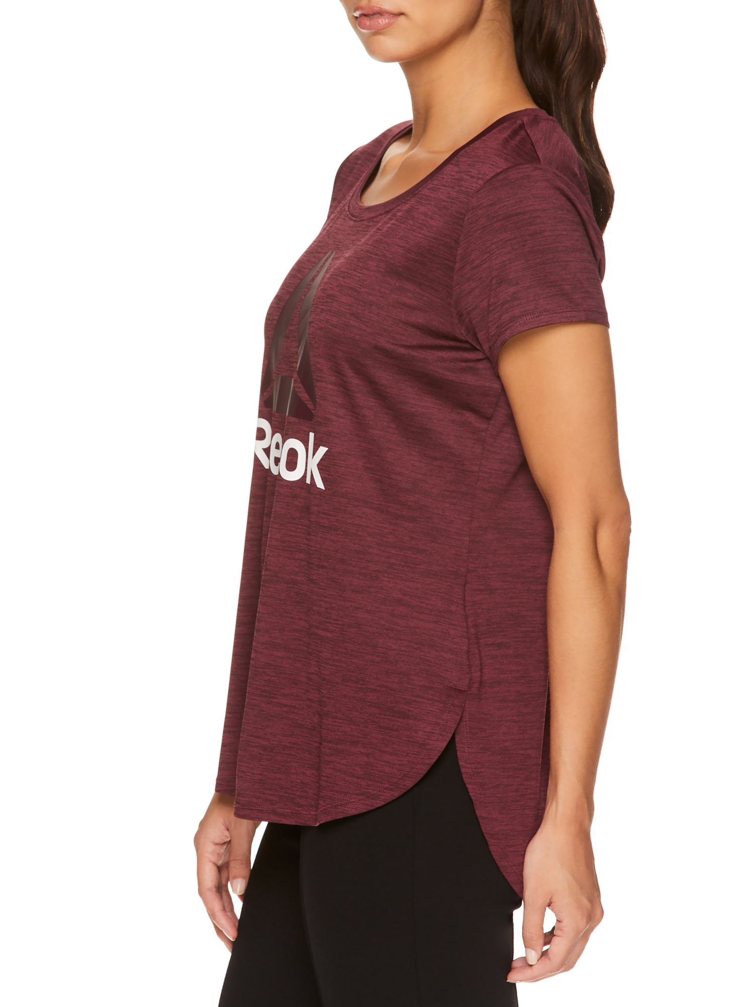 Reebok Womens Cap Sleeve Jersey Tee Shirt - image 3 of 4