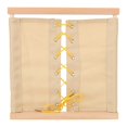 thumbnail image 2 of Dementia Sensory Blanket Wooden Sensory Toy Sensory Fidget Blanket Relieve Anxiety Alzheimers Blanket Toys, 2 of 4